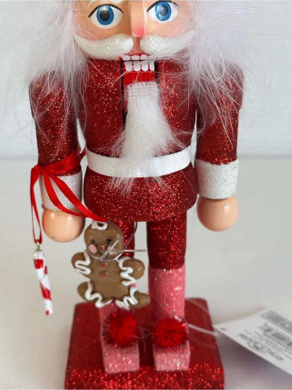Kurt S. Adler Hollywood Nutcracker Peppermint Gingerbread Christmas Nutcracker